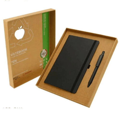 Appeel Ecological Notebook & Maxema Recycled Pen Set for