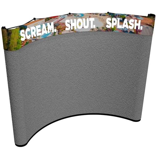 8' Curved Show 'N Rise Header Panel for
