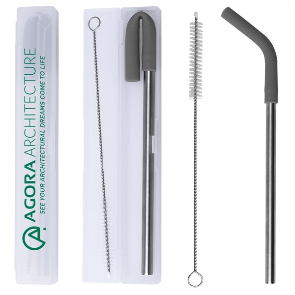 Stainless Steel Metal Straw Set for