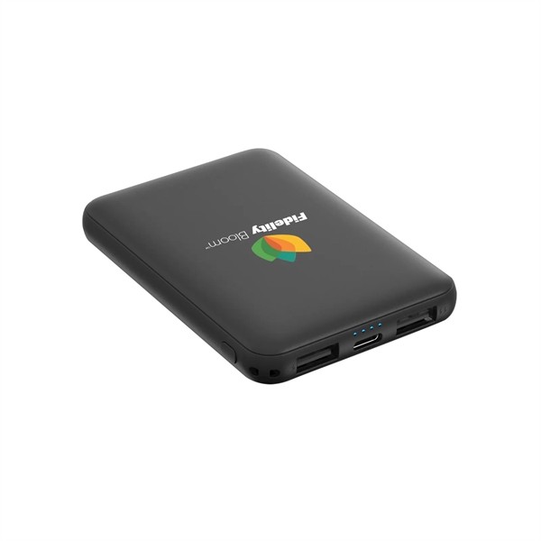 Pocket Power 5,000 mAh UL Mini Charger with Type C Port for