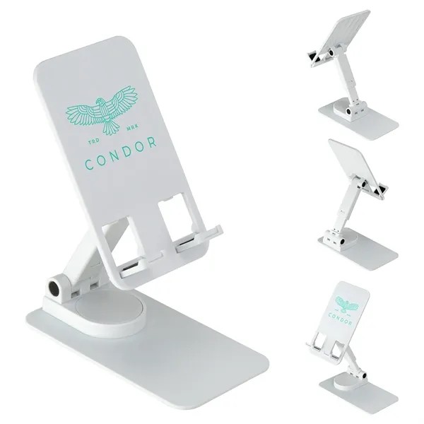 Ellipse 360 Degree Rotation Steel Phone Stand for