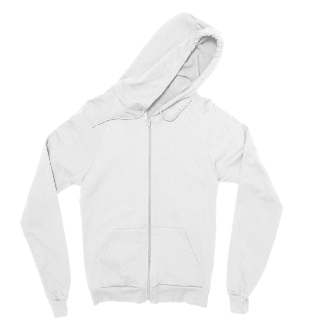 Unisex Zipped Hoodie for