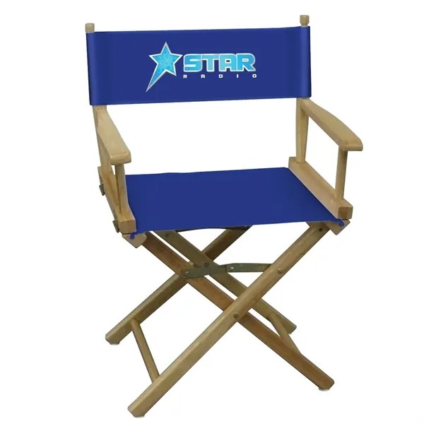 Table-Height Director's Chair (Full-Color Imprint) for
