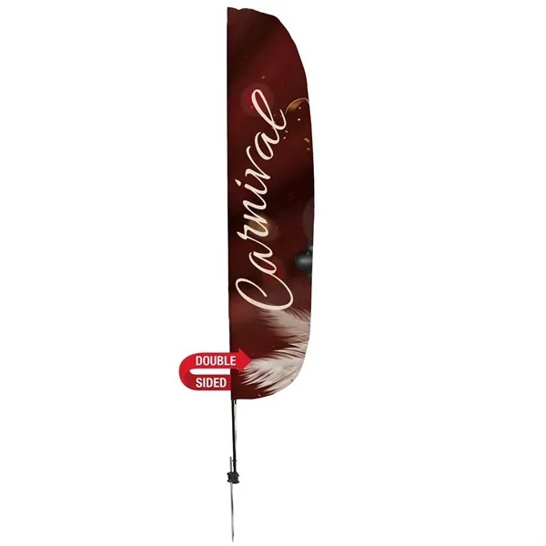 15' Stadium Flutter Flag Kit Double-Sided for