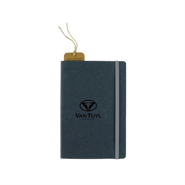 Recycled Bonded Leather Hardcover Notebook for