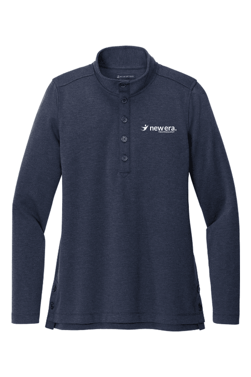 Brooks Brothers Women's Mid-Layer Stretch 1/2-Button for