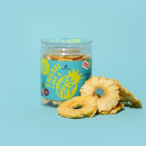 Dried Nang Lae Pineapples Chews for