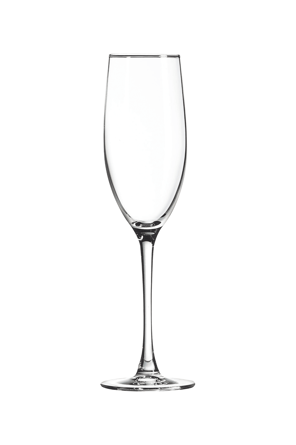 8 oz. Glass Champagne Flute for