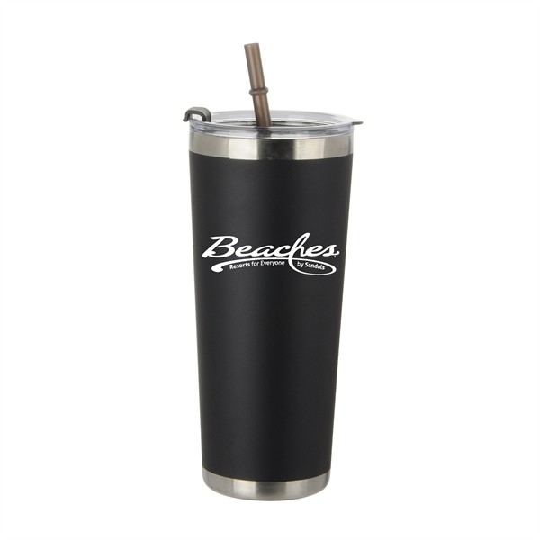 20 oz Tumbler with Straw for