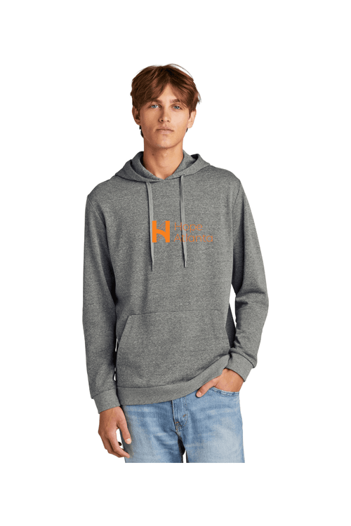 District Perfect Unisex Tri Fleece Pullover Hoodie for