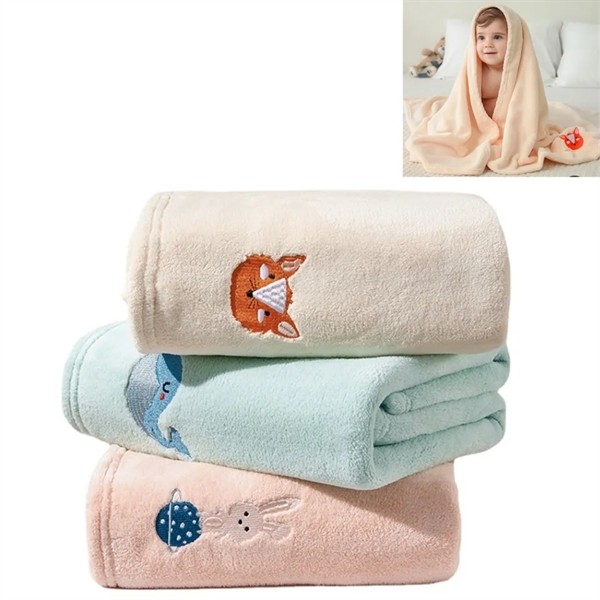 Plush Baby Blanket for