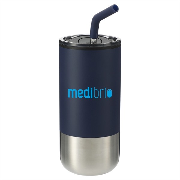 Lagom 16oz Tumbler w/ SS Straw for