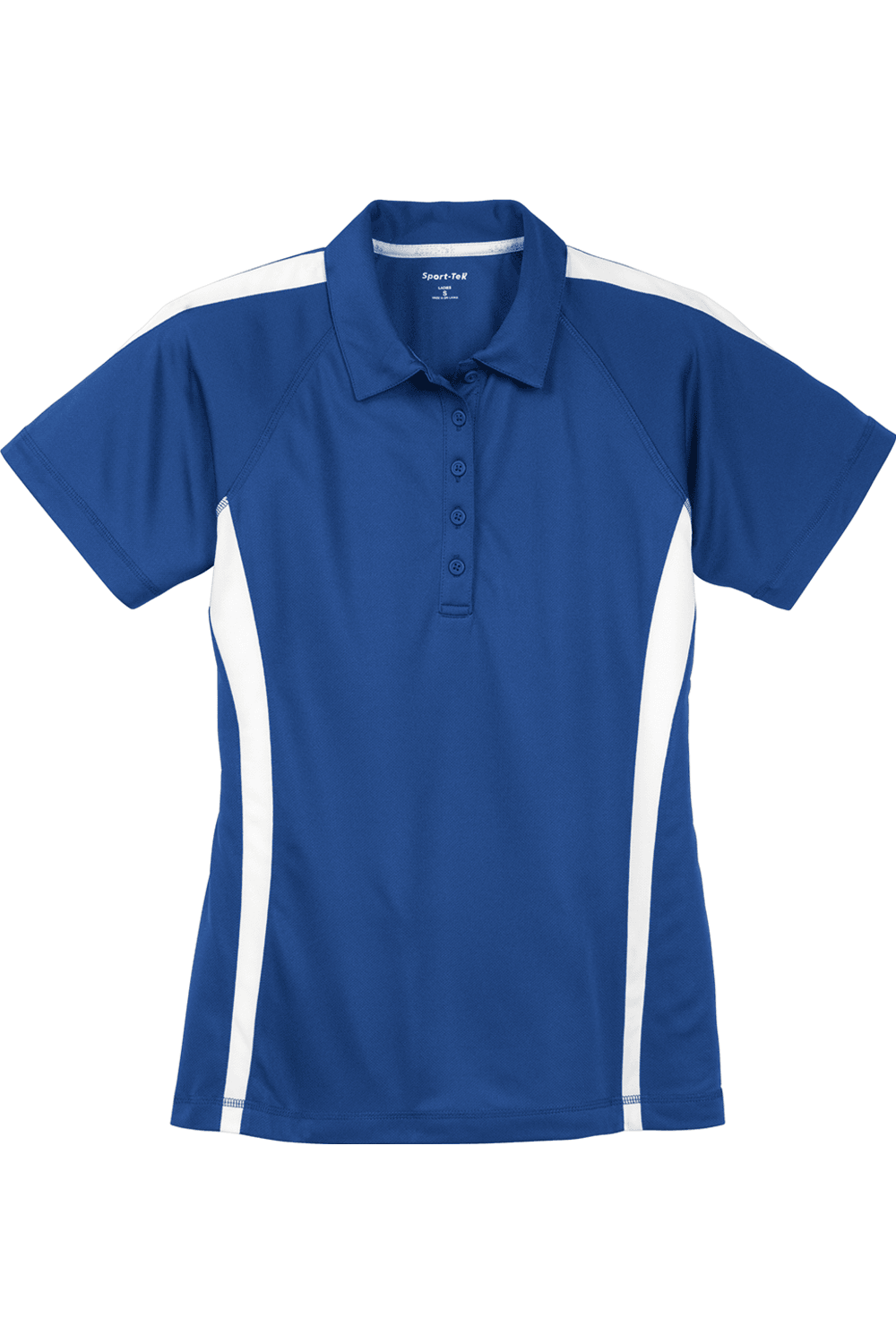 Sport-Tek Ladies PosiCharge® Micro-Mesh Colorblock Polo for