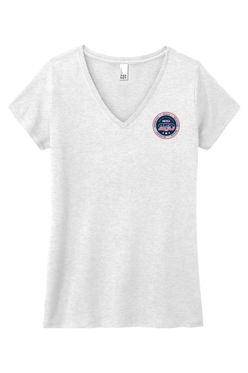 District Women's Perfect Tri V-Neck Tee for