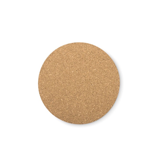 Round Cork Coaster for