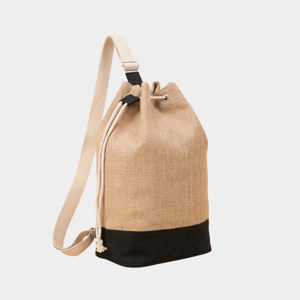 Oblique Banyan Drawstring Bagpack for
