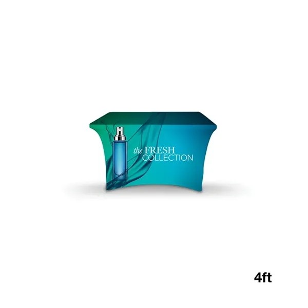 DisplaySplash 4' Stretch Table Cover for