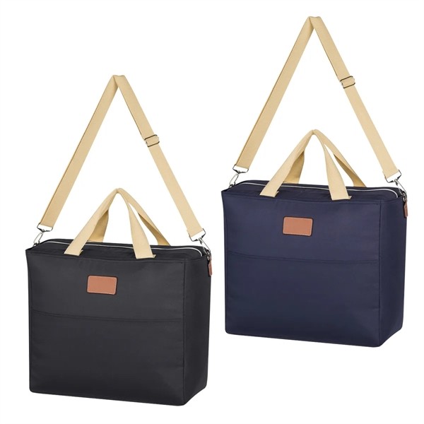 Hefty Cooler Bag With Fleece Blanket for