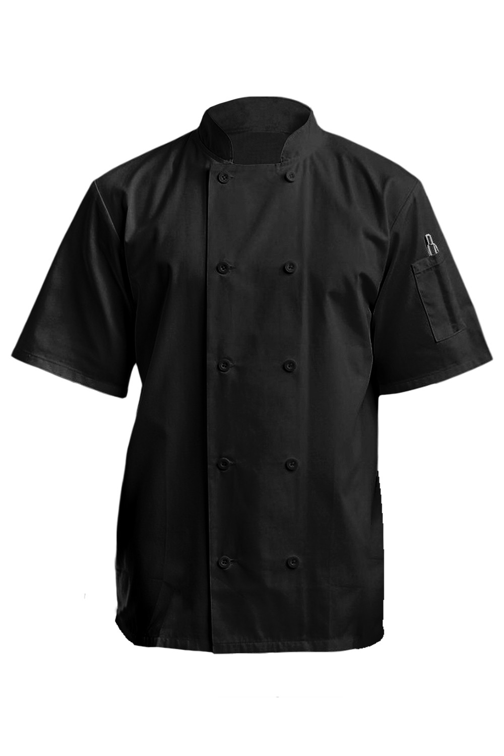 Artisan Collection by Reprime Unisex Short-Sleeve Recycled Chef's Coat for