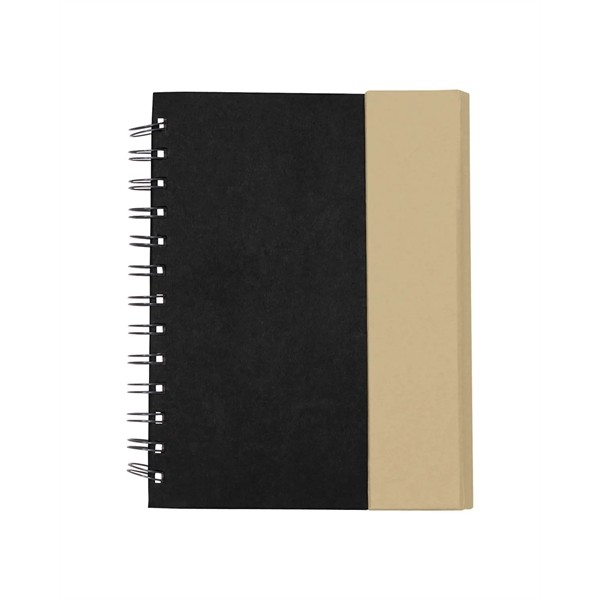 Spiral Notebook With Sticky Notes & Pen 5.75" x 7.25" for