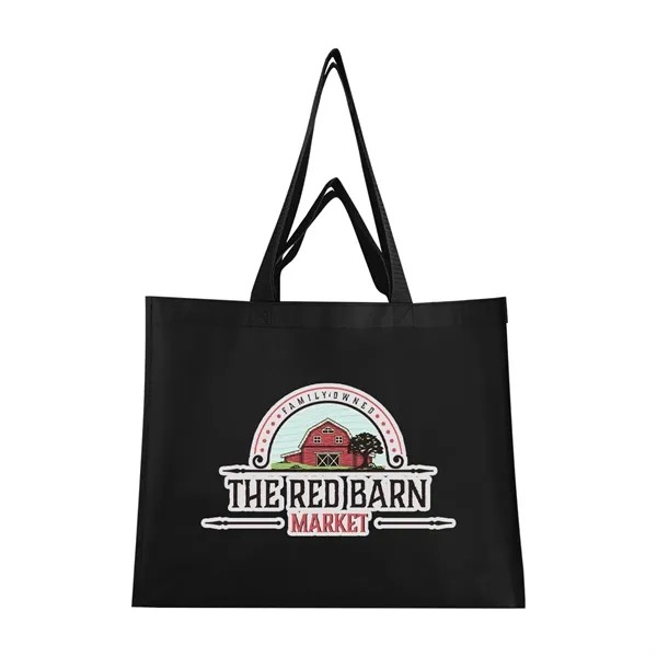 Matte Laminated Recycled Non-Woven Dual Handle Shopper To.. for
