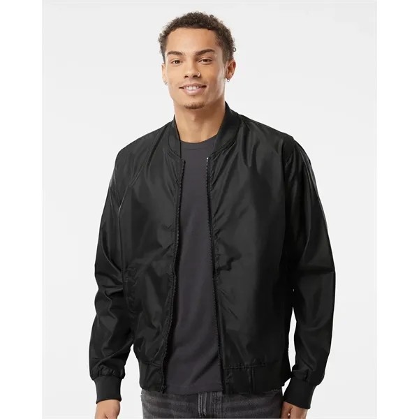 Independent Trading Co. Unisex Lightweight Bomber Jacket for