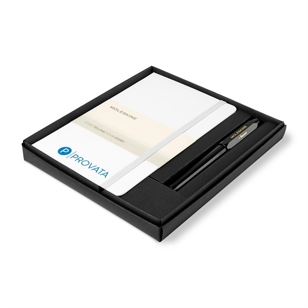 Moleskine® Medium Notebook and Kaweco Pen Gift Set for