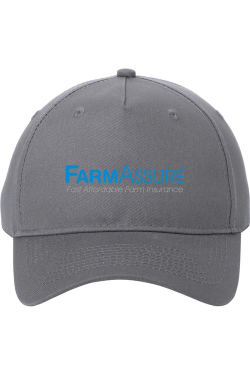 Port & Company Five-Panel Twill Cap for