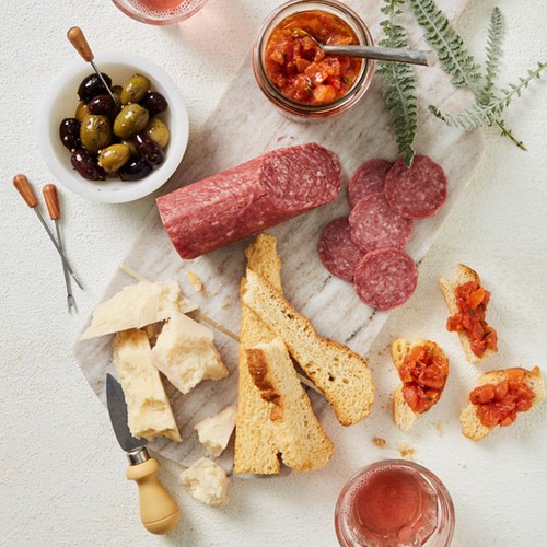 Meat and Cheese Gift Box for