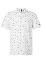 Adidas Men's Ultimate365 Mesh Print Polo