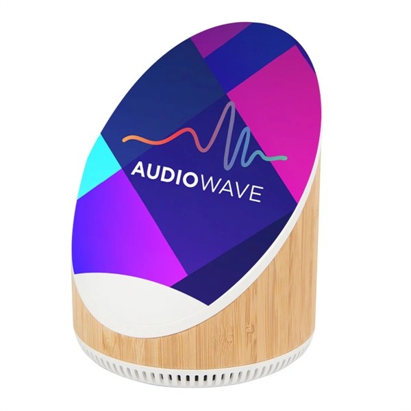 Edgewood Bamboo Speaker & Wireless Charger for