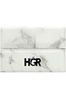 White Marble/ Black