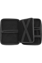 8 1/2" x 6" x 1 3/4" Leatherette Cord Case